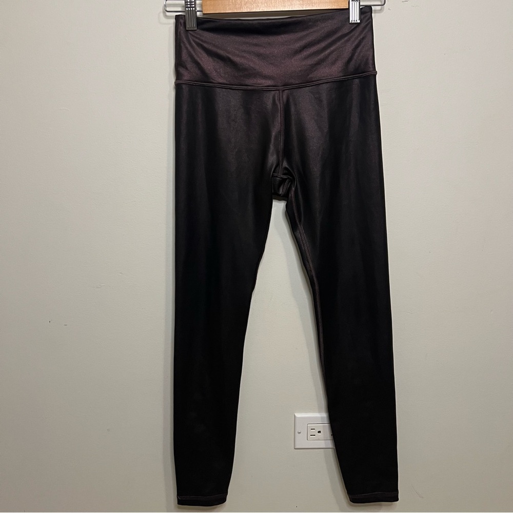 Athleta Brown Elation Shine Ultra High Rise Leggings